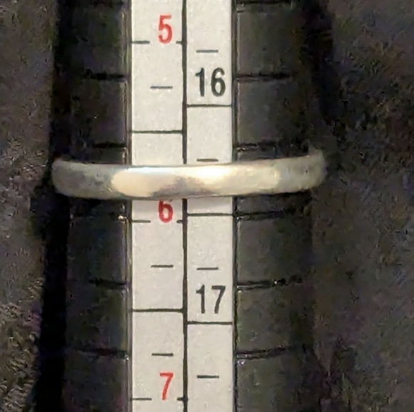 🆕 Unique 925 Solid Sterling Silver Amethyst Ring Size 5.5 - 6 - Picture 6 of 6